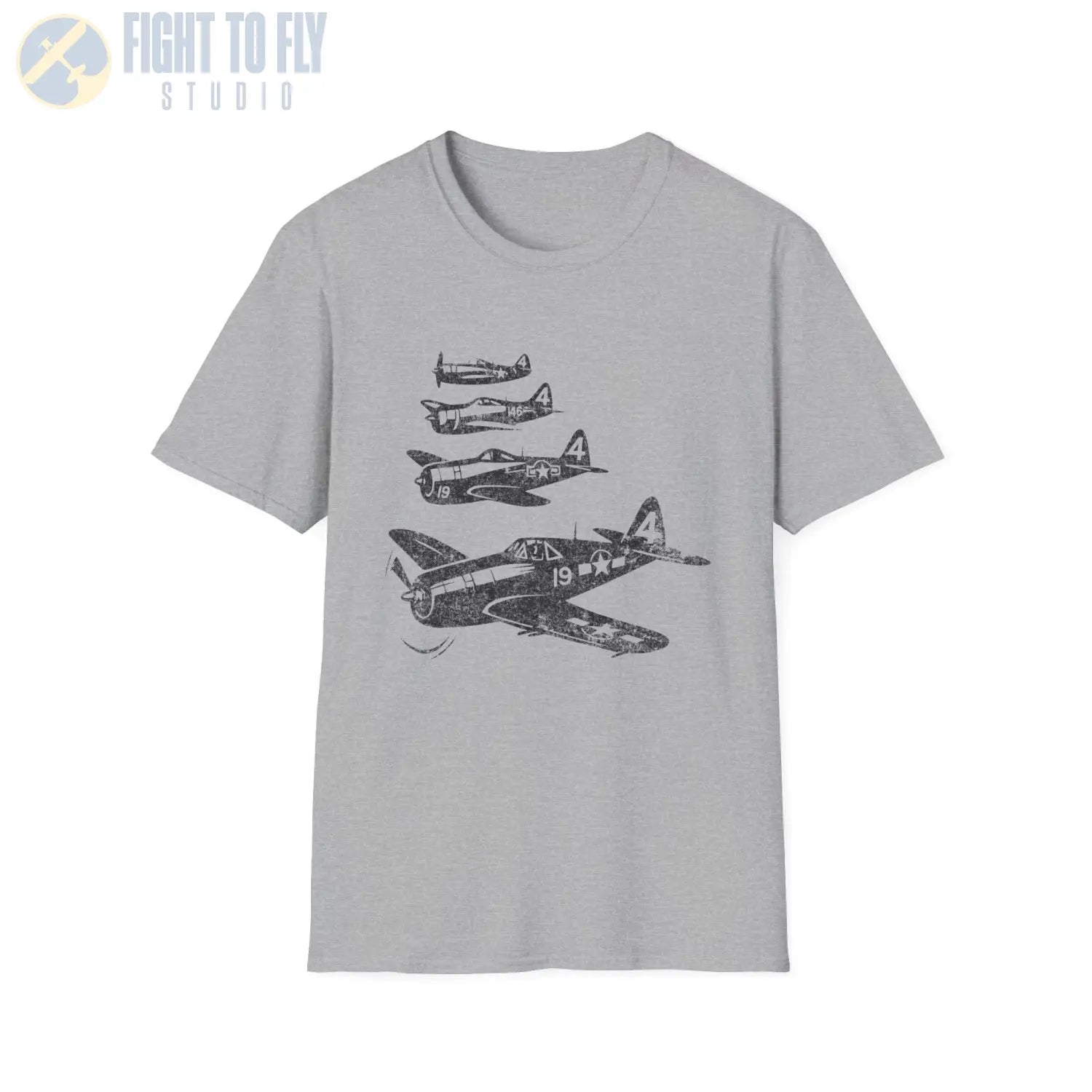 P-47 Thunderbolt “Element of Strength” WWII T-Shirt - Pilot gifts - warbird t-shirt