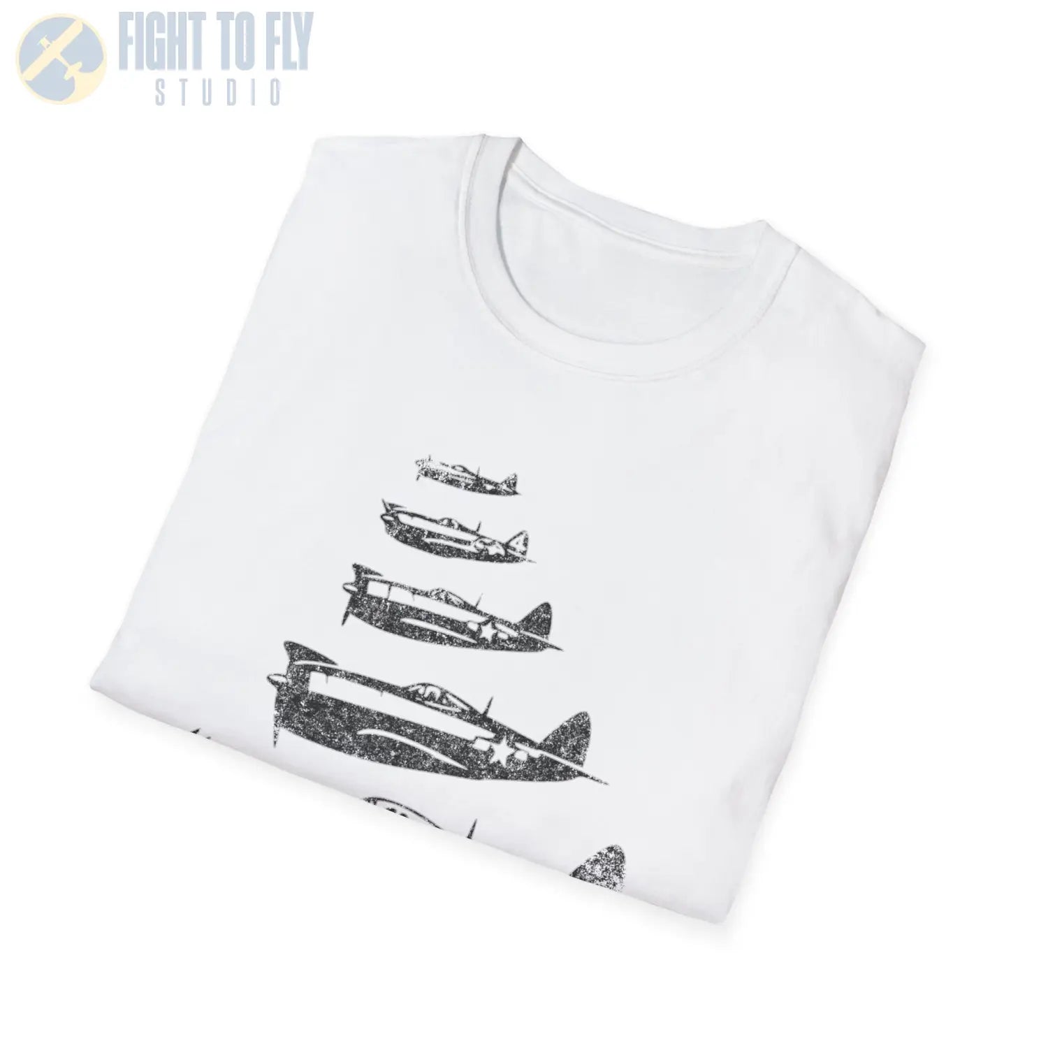P-47 Thunderbolt “Formation Flight” WWII T-Shirt - Pilot gifts - warbird t-shirt