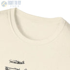 P-47 Thunderbolt “Formation Flight” WWII T-Shirt - Pilot gifts - warbird t-shirt