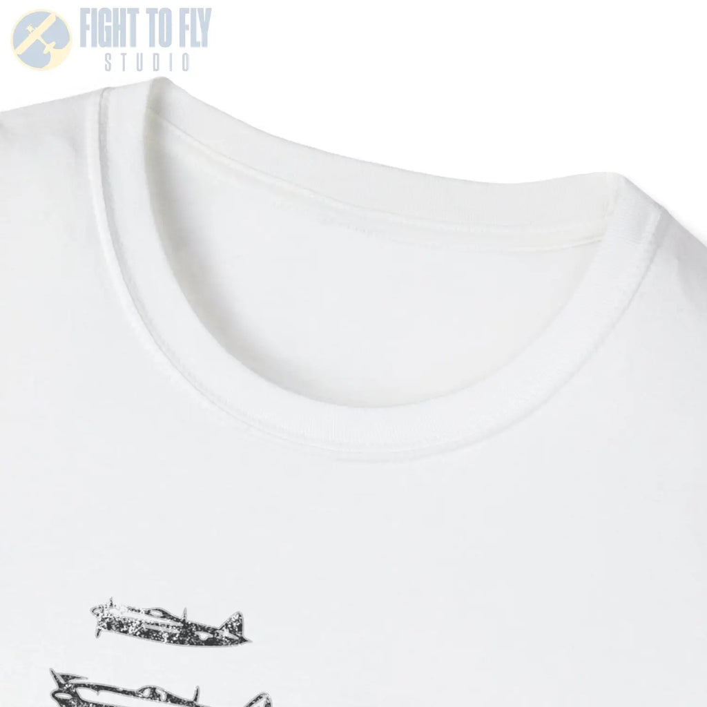 P-47 Thunderbolt “Formation Flight” WWII T-Shirt - Pilot gifts - warbird t-shirt