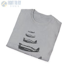P-47 Thunderbolt “Formation Flight” WWII T-Shirt - Pilot gifts - warbird t-shirt