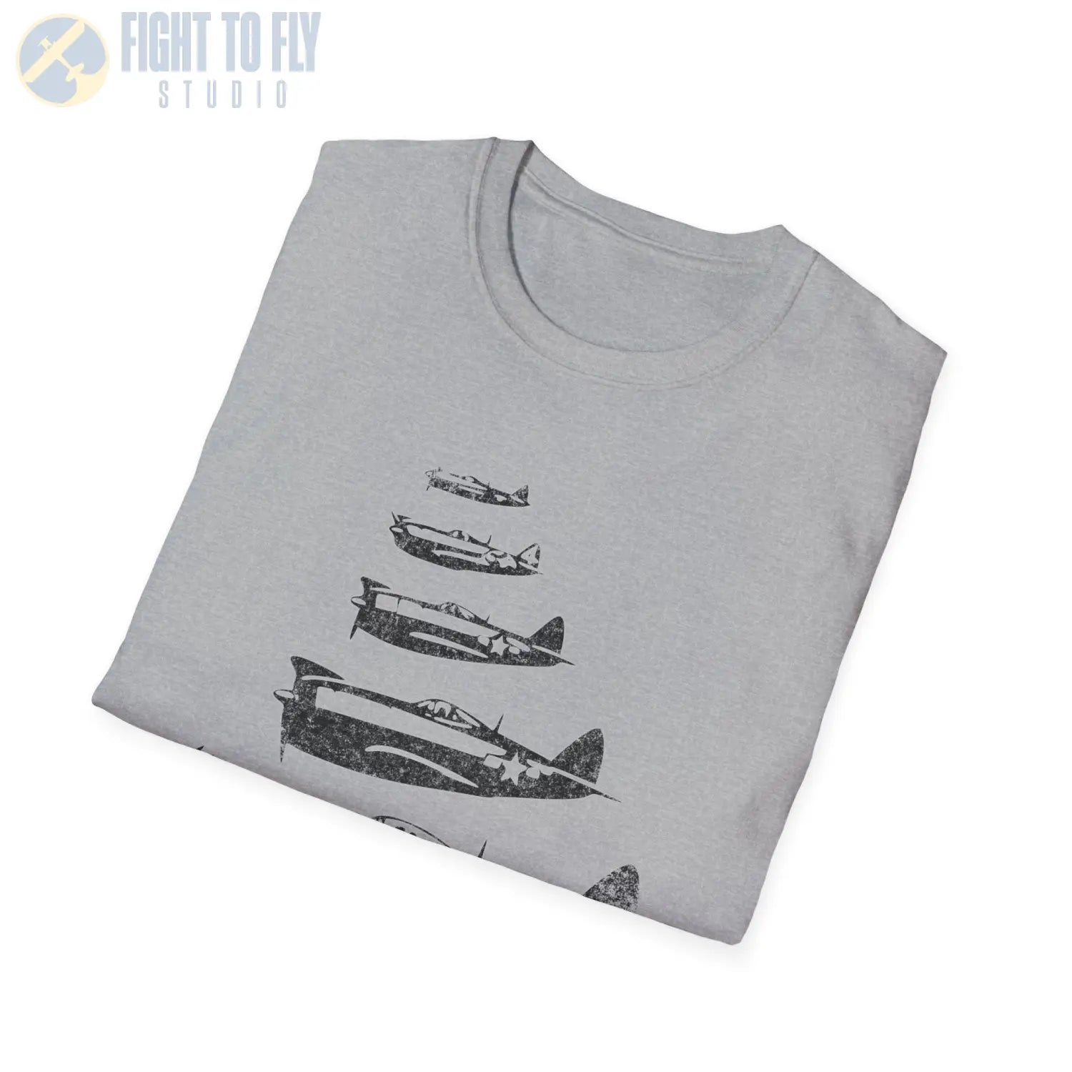 P-47 Thunderbolt “Formation Flight” WWII T-Shirt - Pilot gifts - warbird t-shirt