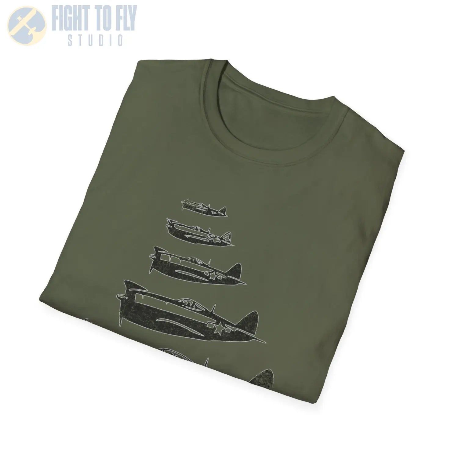 P-47 Thunderbolt “Formation Flight” WWII T-Shirt - Pilot gifts - warbird t-shirt