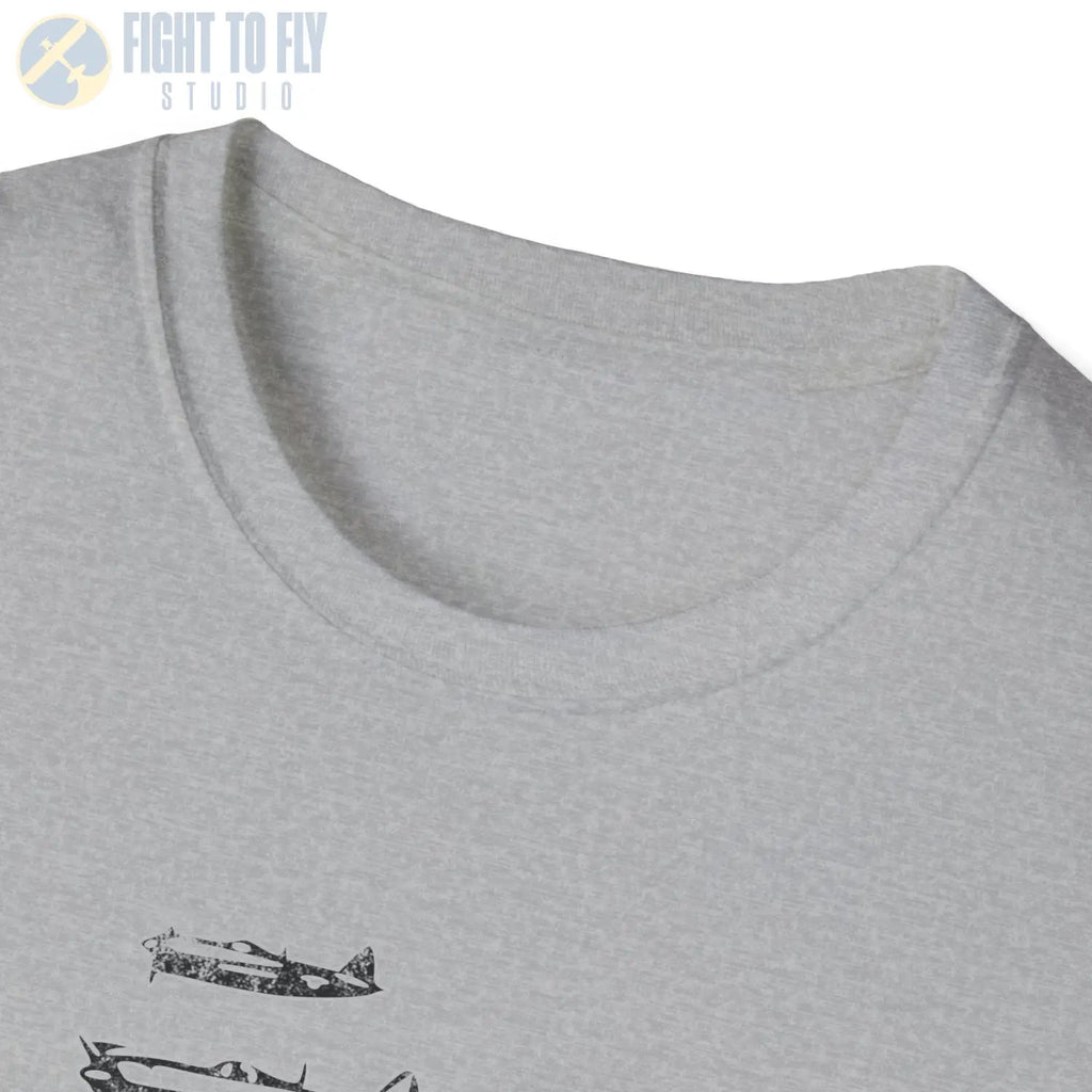 P-47 Thunderbolt “Formation Flight” WWII T-Shirt - Pilot gifts - warbird t-shirt