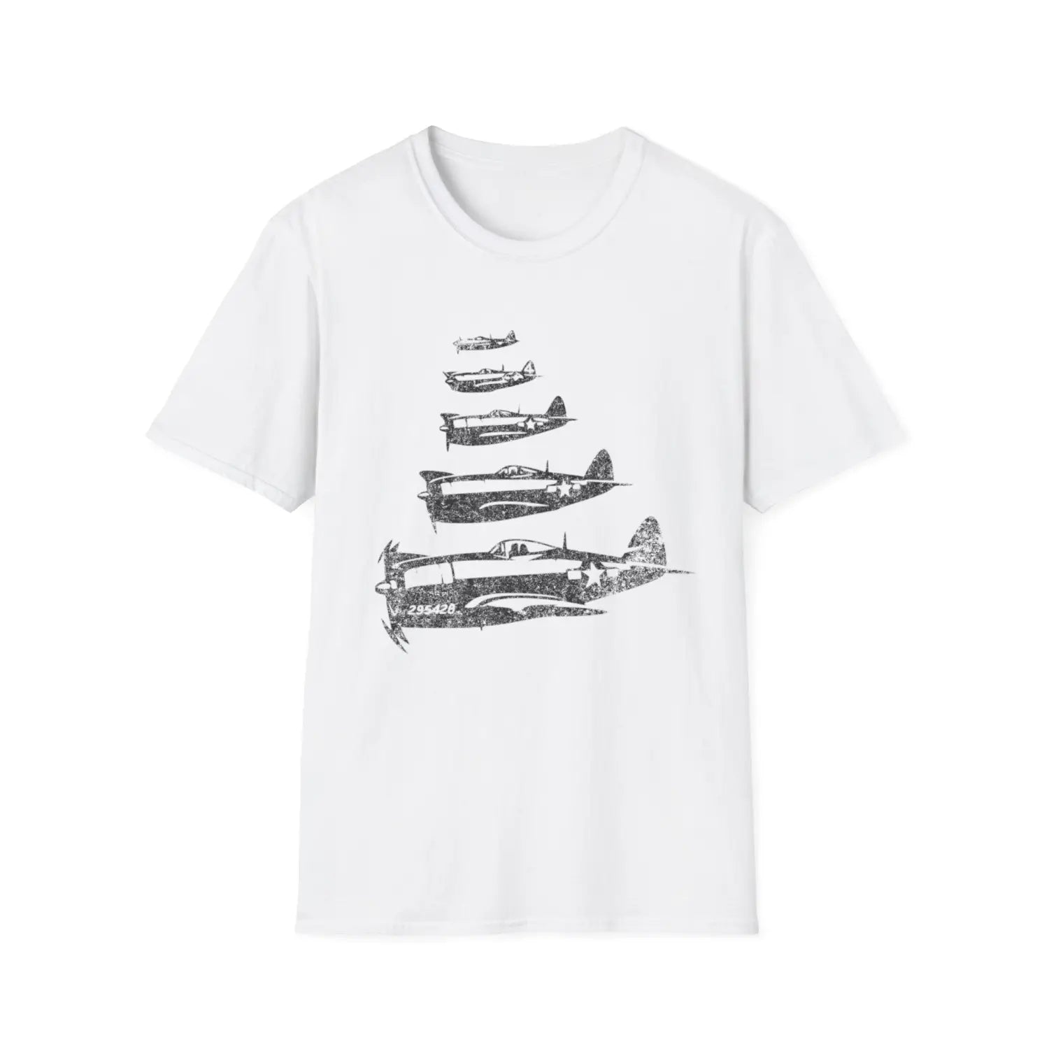 P-47 Thunderbolt “Formation Flight” WWII T-Shirt - Pilot gifts - warbird t-shirt