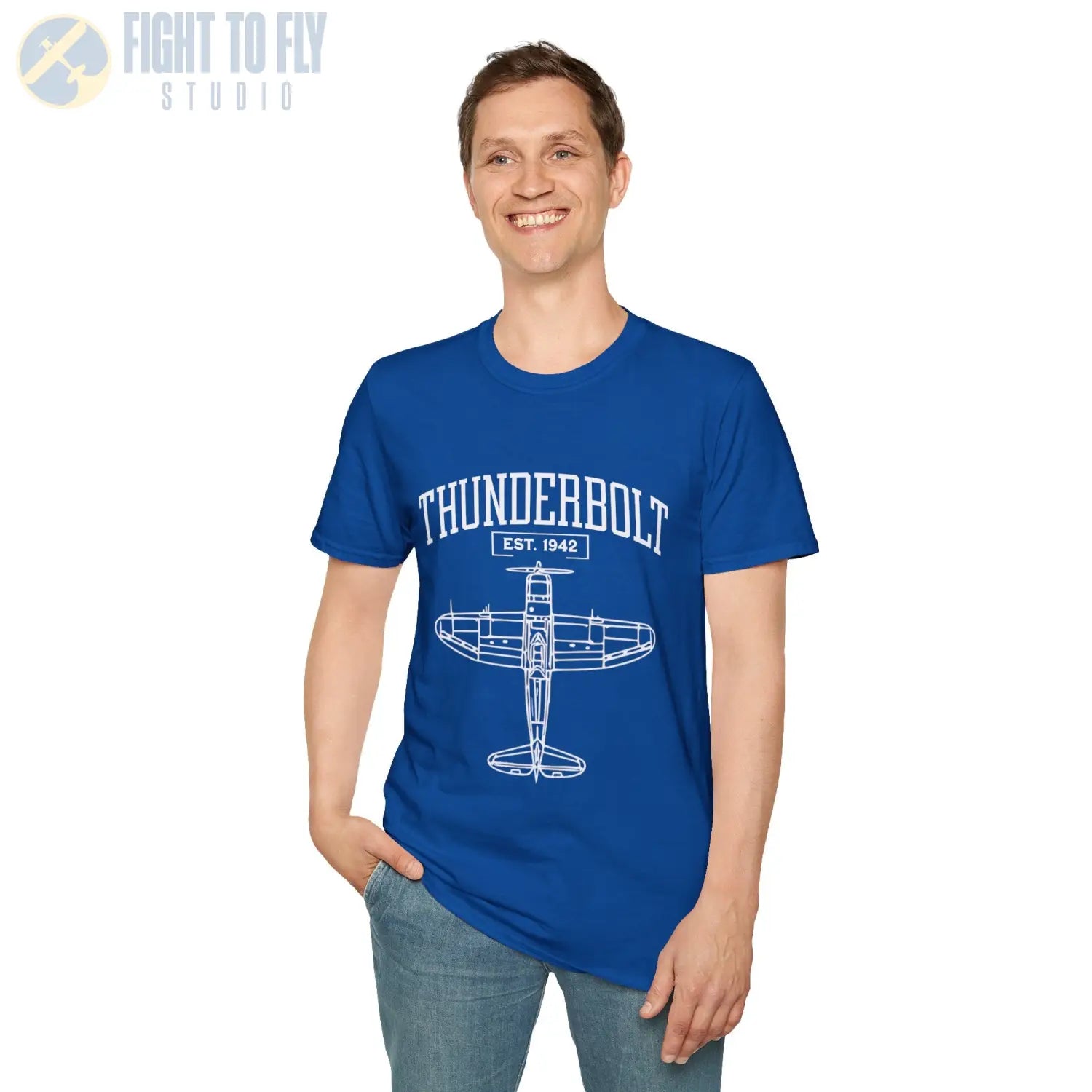 P-47 Thunderbolt - T-Shirt - Pilot gifts - WWII warbird t-shirt