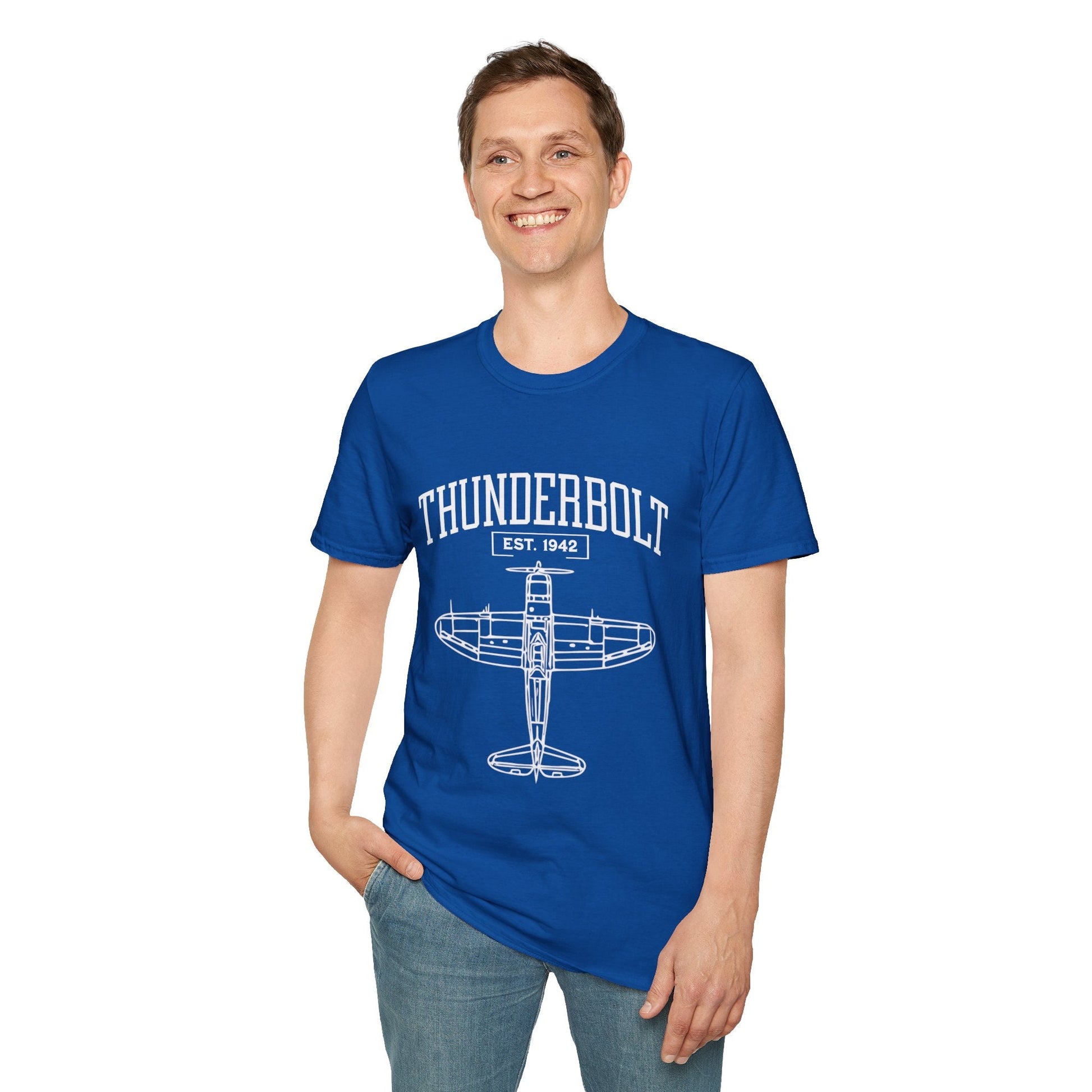 P 47 Thunderbolt Premium WWII T Shirt Pilot gifts warbird t shirt