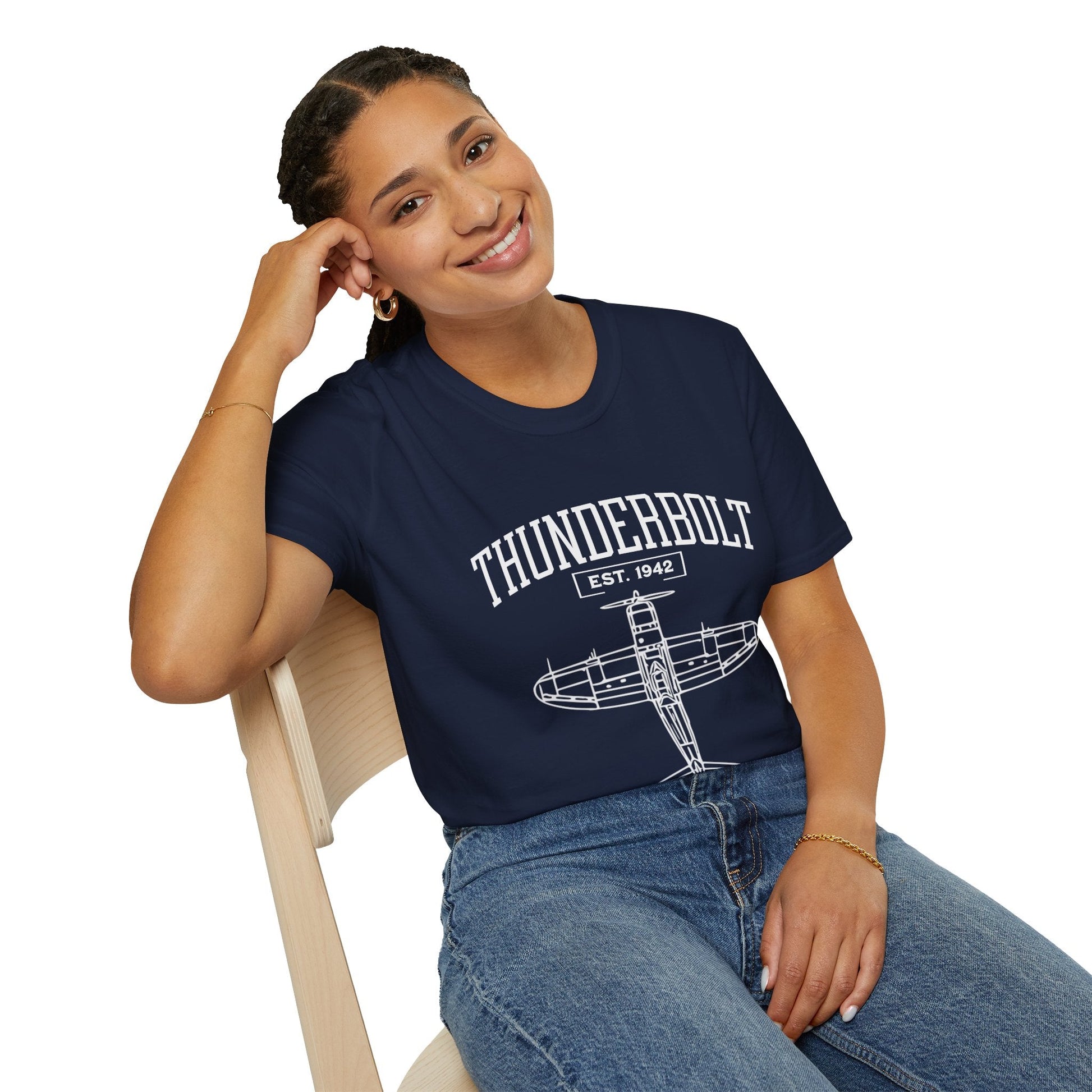 P 47 Thunderbolt Premium WWII T Shirt Pilot gifts warbird t shirt