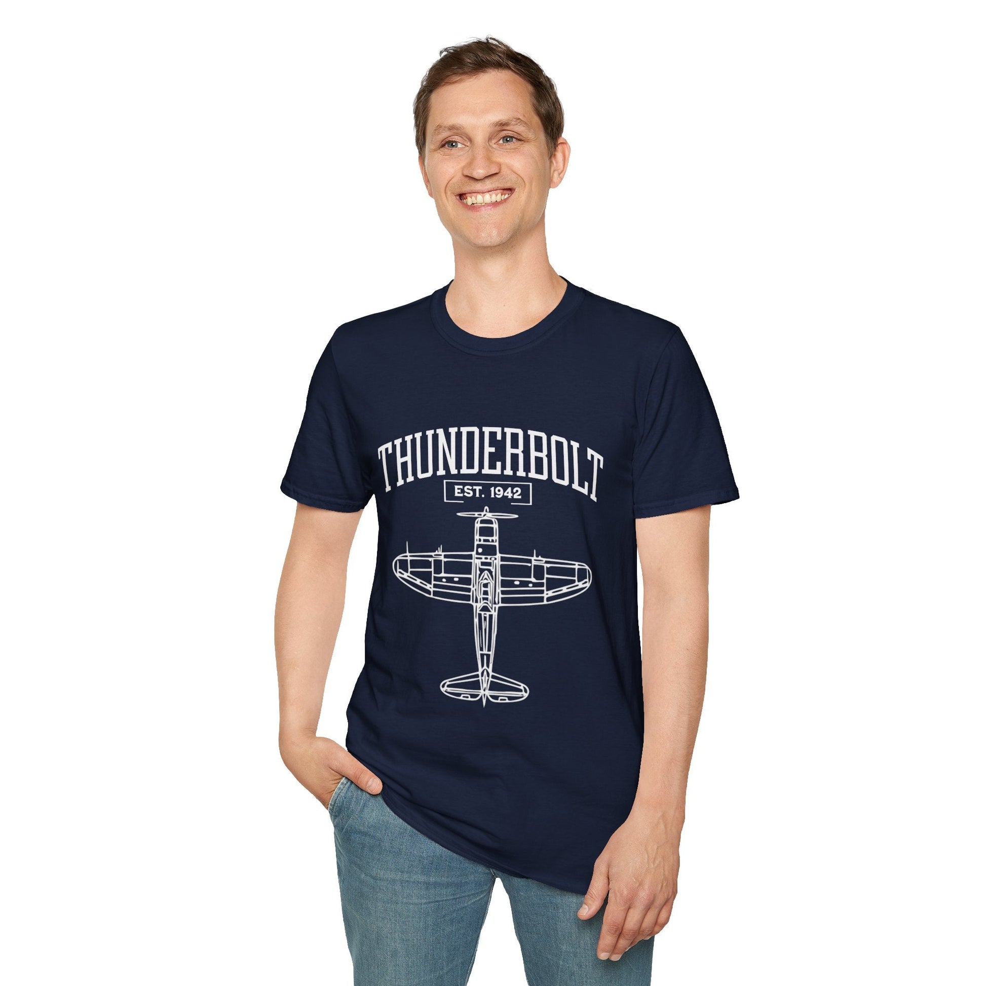 P 47 Thunderbolt Premium WWII T Shirt Pilot gifts warbird t shirt