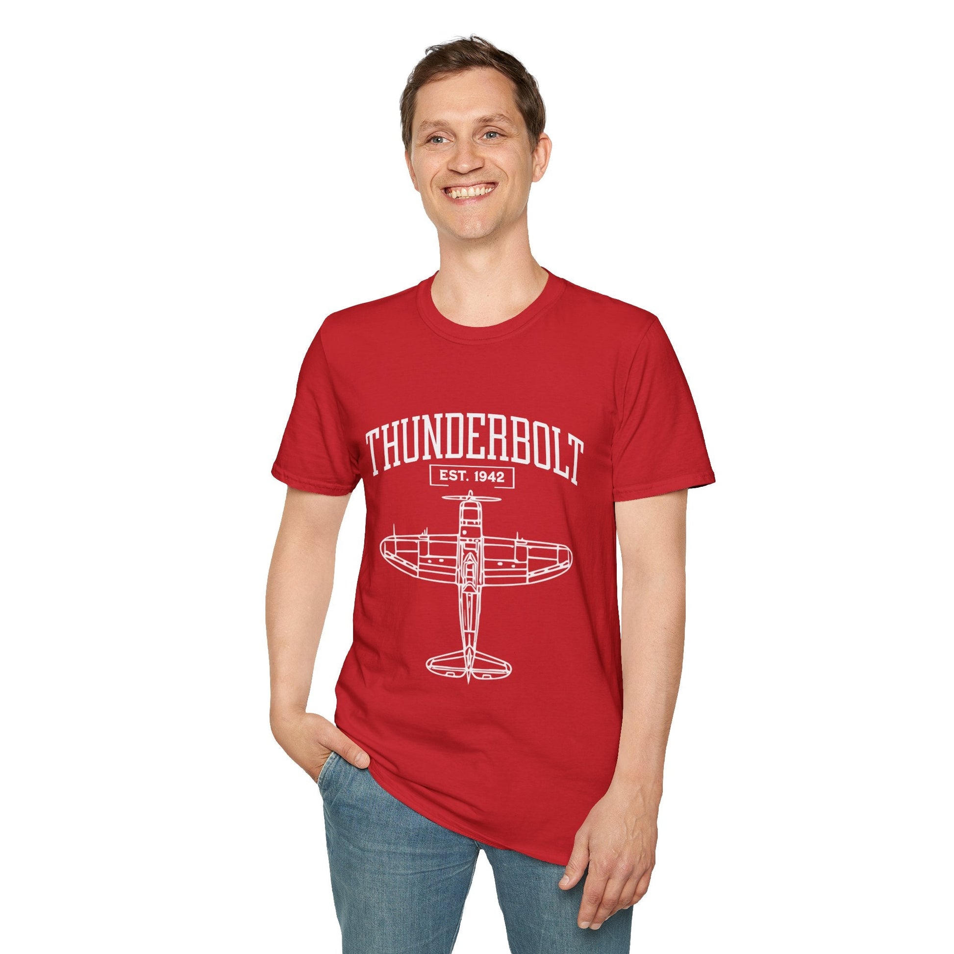 P 47 Thunderbolt Premium WWII T Shirt Pilot gifts warbird t shirt