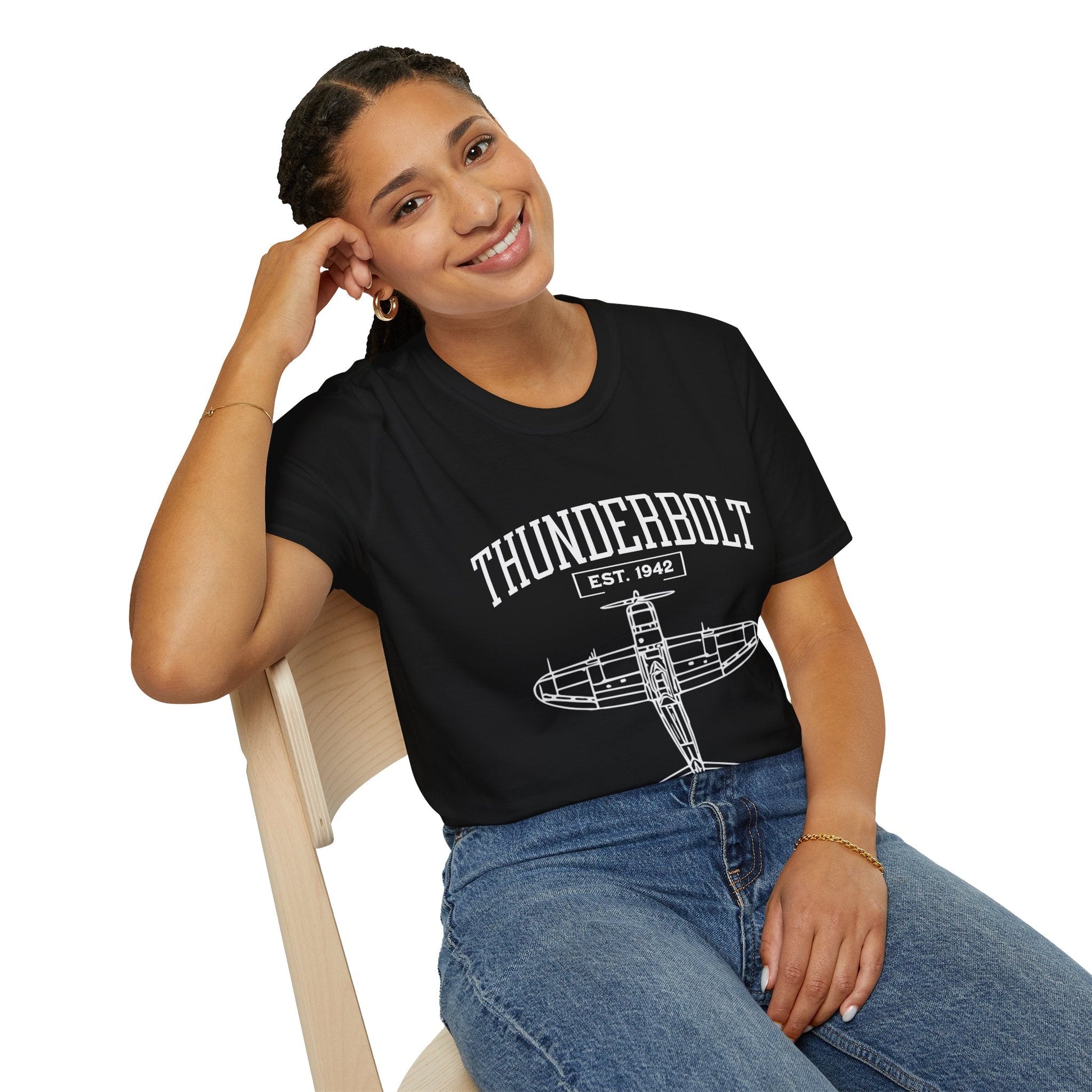 P 47 Thunderbolt Premium WWII T Shirt Pilot gifts warbird t shirt