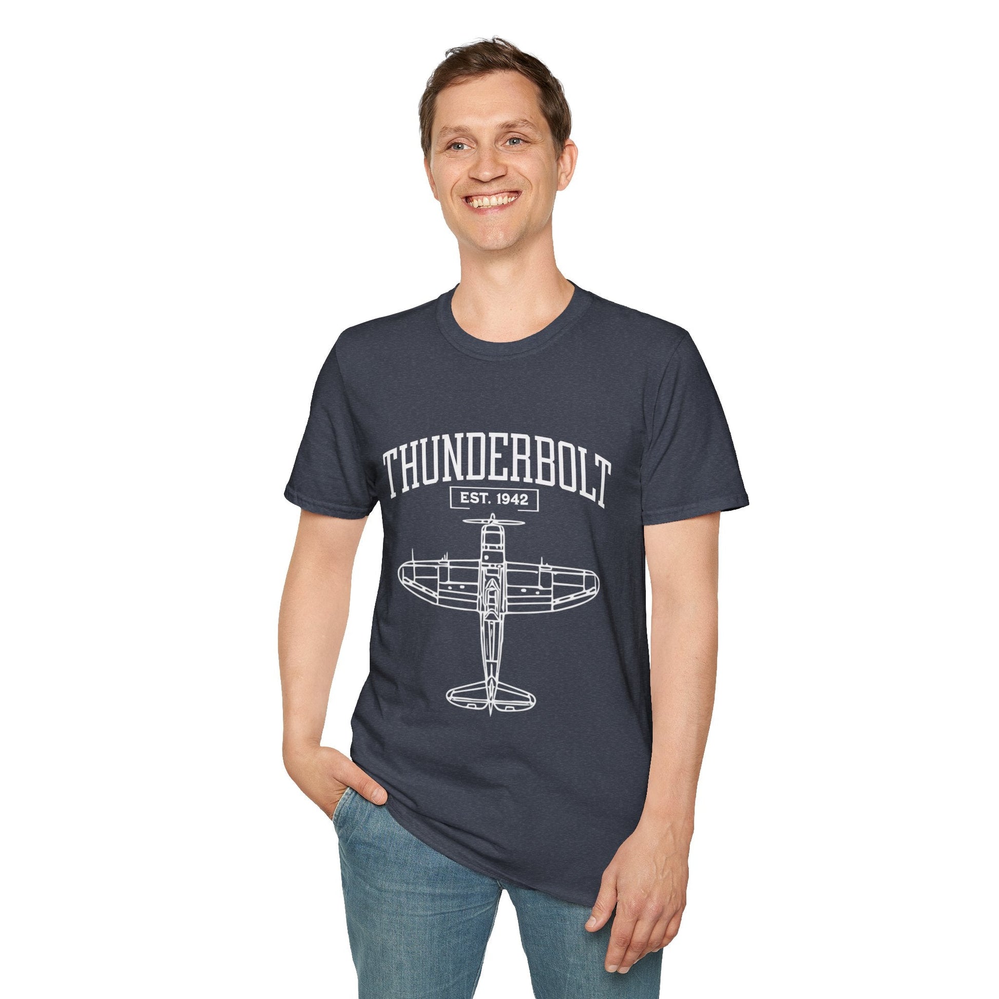 P 47 Thunderbolt Premium WWII T Shirt Pilot gifts warbird t shirt