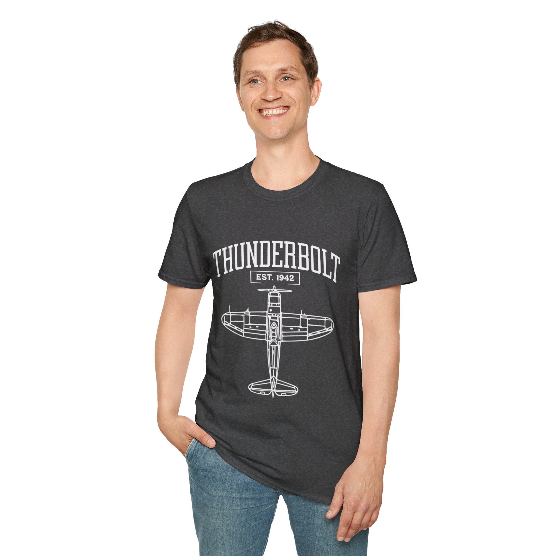 P 47 Thunderbolt Premium WWII T Shirt Pilot gifts warbird t shirt