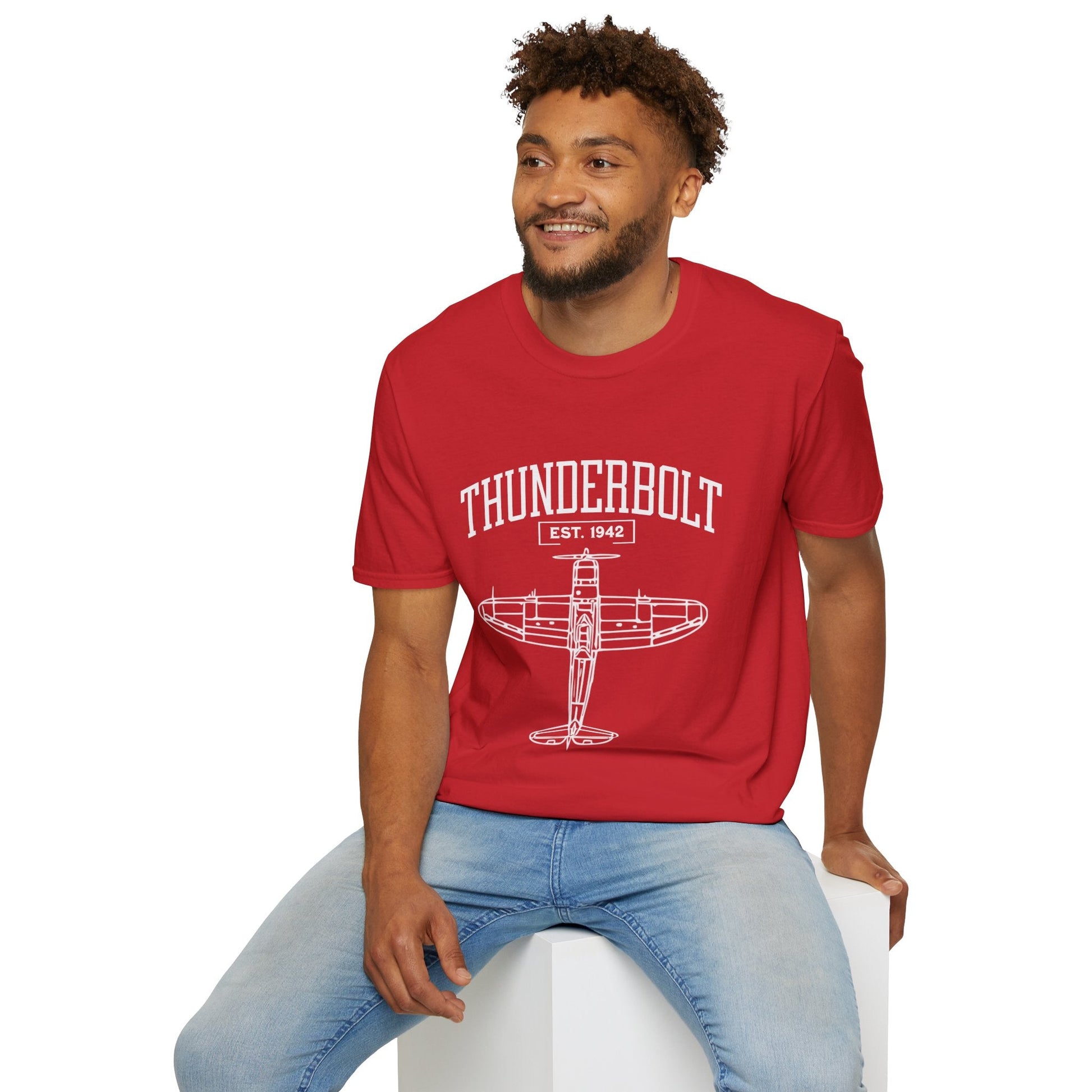 P 47 Thunderbolt Premium WWII T Shirt Pilot gifts warbird t shirt