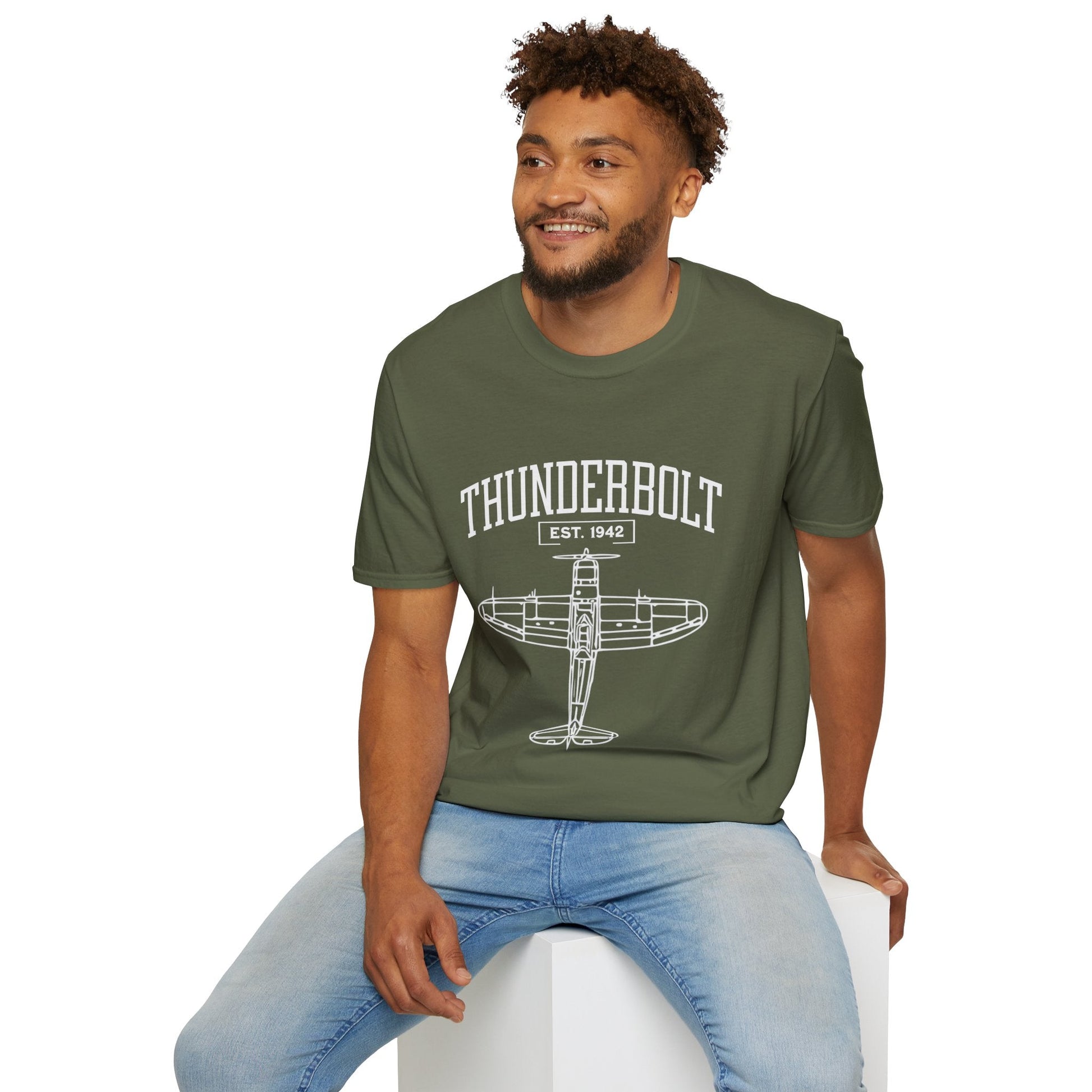 P 47 Thunderbolt Premium WWII T Shirt Pilot gifts warbird t shirt