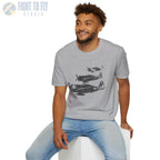 P-47 Thunderbolt “Three in Formation” WWII T-Shirt - Pilot gifts - warbird t-shirt