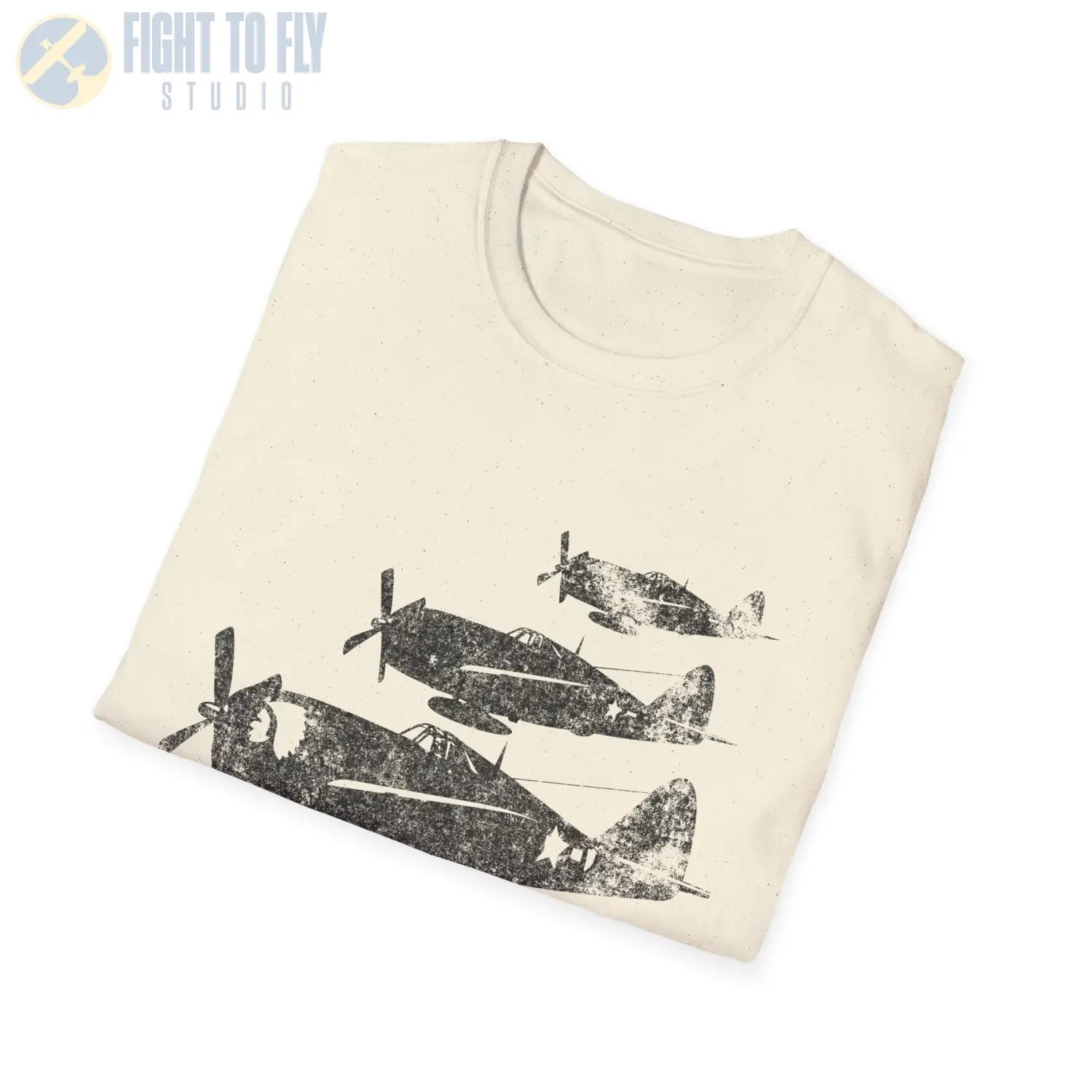 P-47 Thunderbolt “Three in Formation” WWII T-Shirt - Pilot gifts - warbird t-shirt
