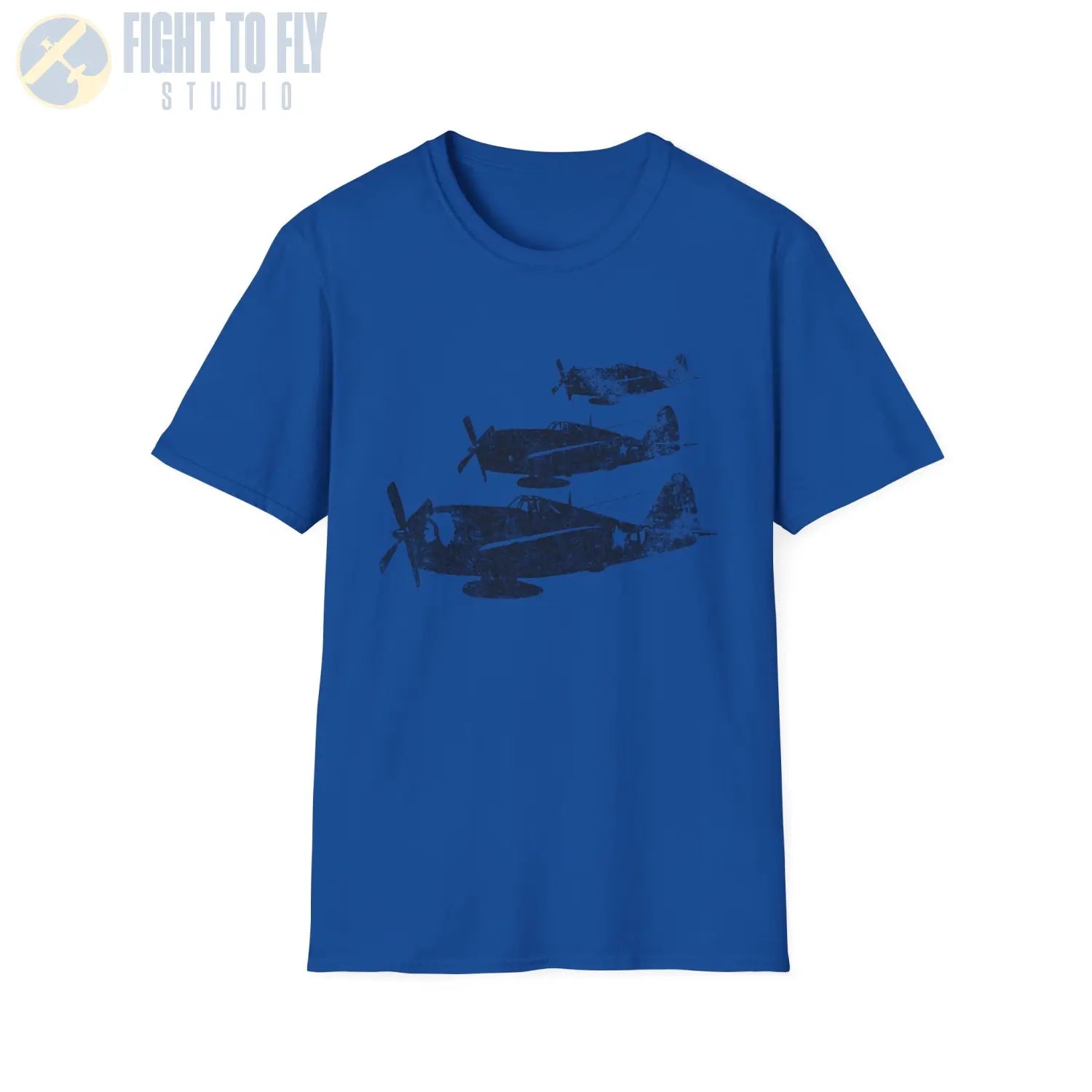 P-47 Thunderbolt “Three in Formation” WWII T-Shirt - Pilot gifts - warbird t-shirt