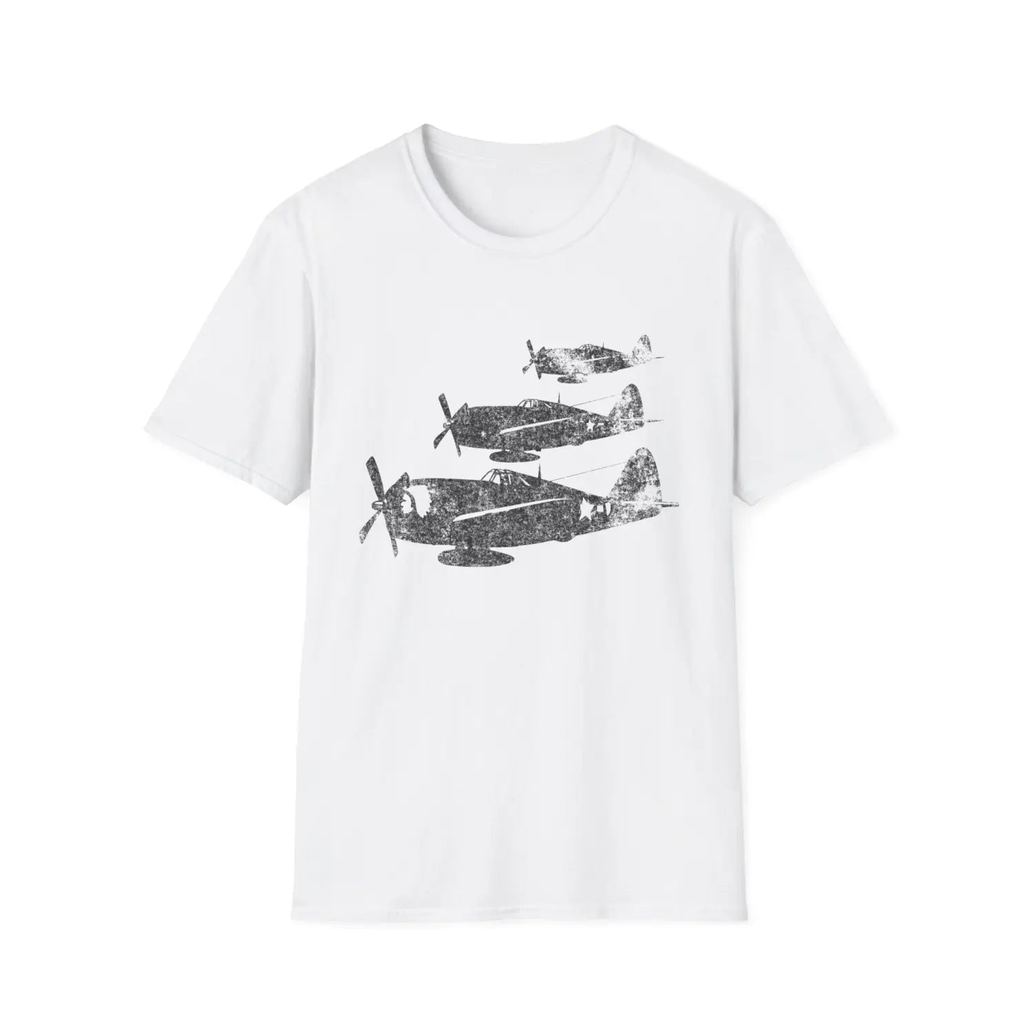 P-47 Thunderbolt “Three in Formation” WWII T-Shirt - Pilot gifts - warbird t-shirt