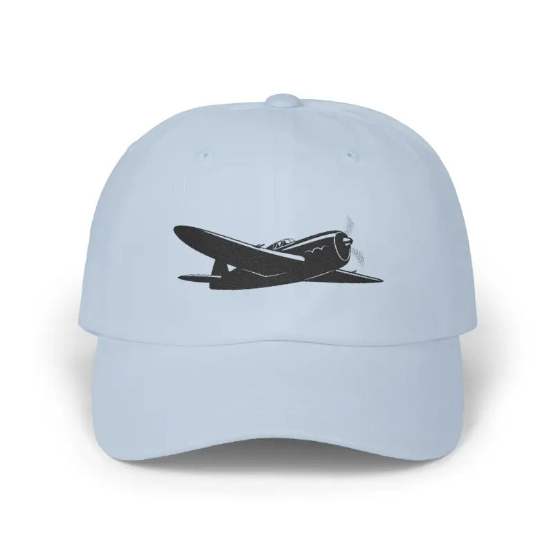 P-47 WWII Warbird Fighter- Black - Hats - Pilot gifts - warbird t-shirt