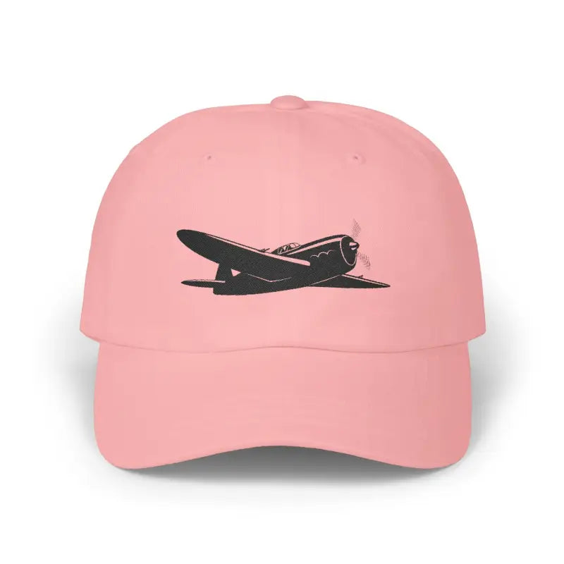 P-47 WWII Warbird Fighter- Black - Hats - Pilot gifts - warbird t-shirt