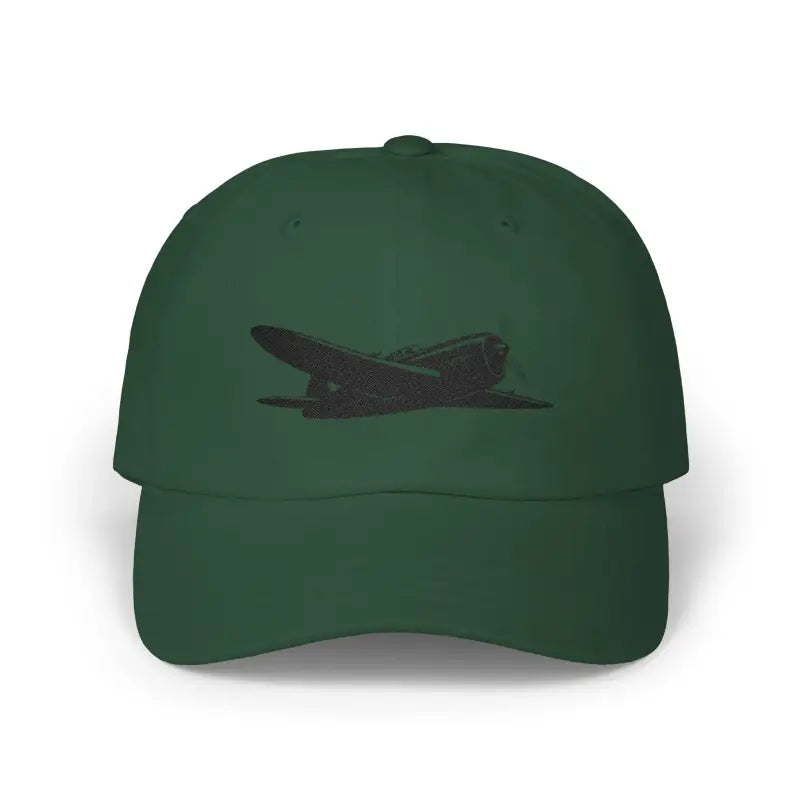 P-47 WWII Warbird Fighter- Black - Hats - Pilot gifts - warbird t-shirt