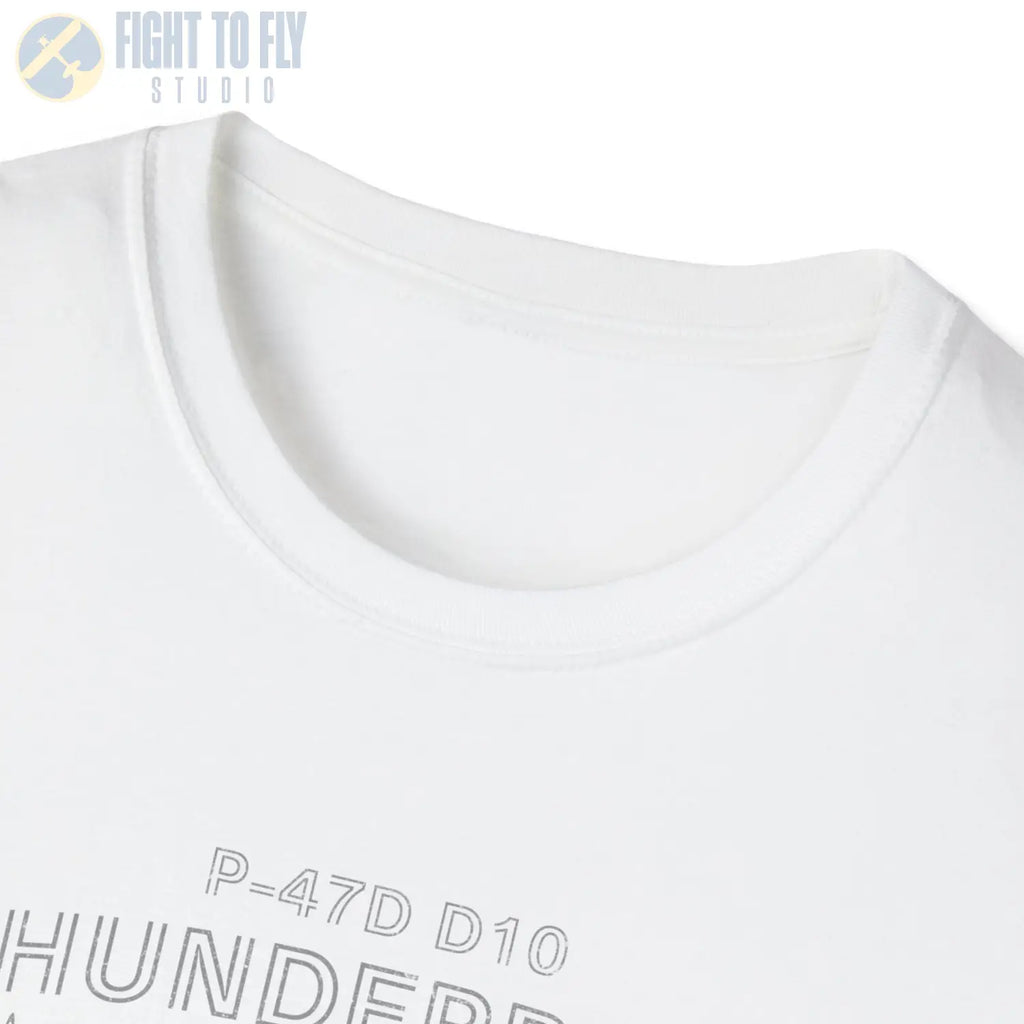 P-47D-10 Thunderbolt — T-shirt - T-Shirt - Pilot gifts - WWII warbird t-shirt