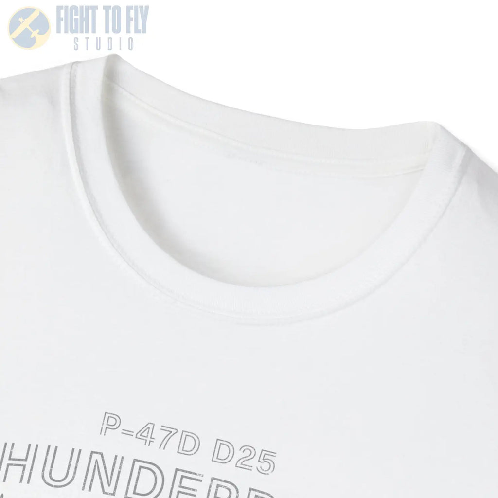 P-47D-25 Thunderbolt — T-shirt - T-Shirt - Pilot gifts - WWII warbird t-shirt