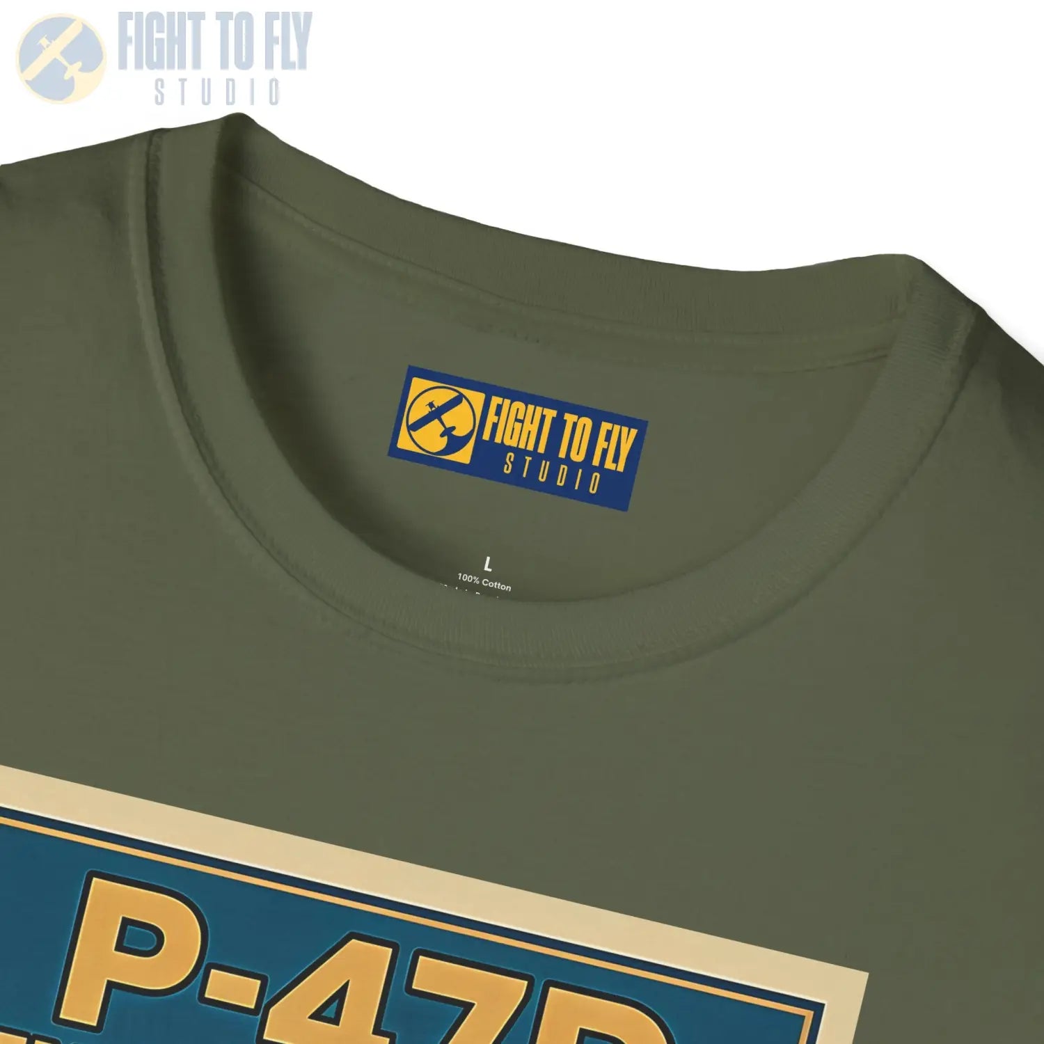 P-47D Premium Full Graphic T-Shirt - Pilot gifts - WWII warbird t-shirt