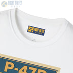 P-47D Premium Full Graphic T-Shirt - Pilot gifts - WWII warbird t-shirt