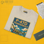 P-47D Premium Full Graphic T-Shirt - Pilot gifts - WWII warbird t-shirt