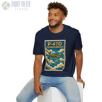 P-47D Premium Full Graphic T-Shirt - Pilot gifts - WWII warbird t-shirt