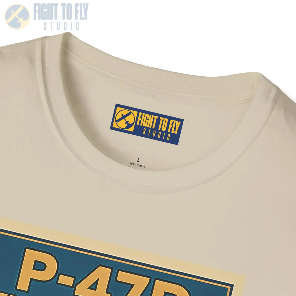 P-47D Premium Full Graphic T-Shirt - Pilot gifts - WWII warbird t-shirt