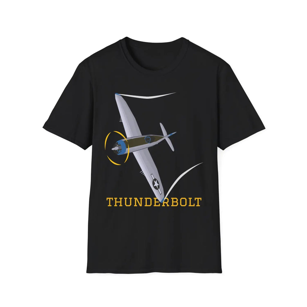 P-47D Thunderbolt (Bubble Canopy) Premium T-Shirt - Pilot gifts - WWII warbird t-shirt