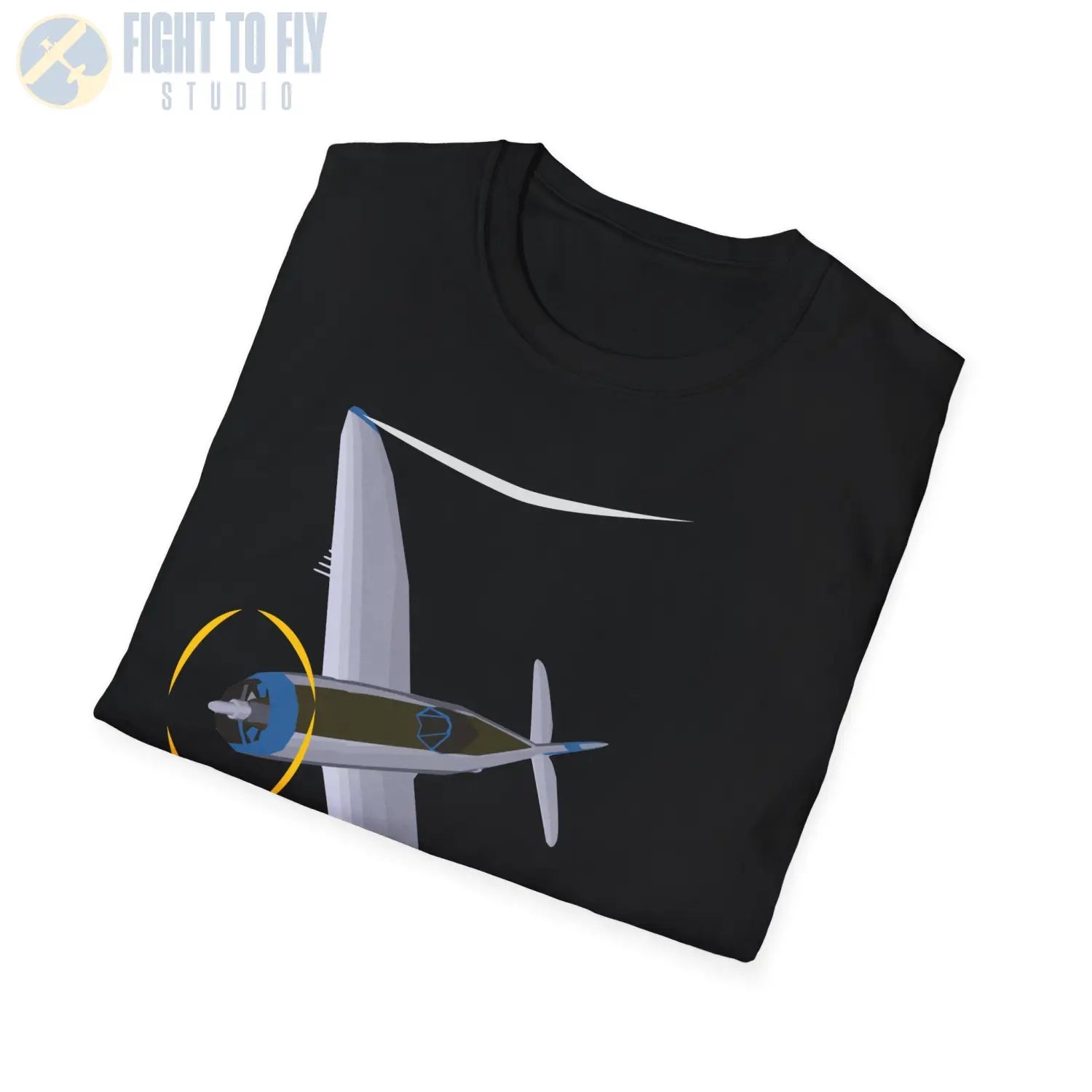 P-47D Thunderbolt (Bubble Canopy) Premium T-Shirt - Pilot gifts - WWII warbird t-shirt
