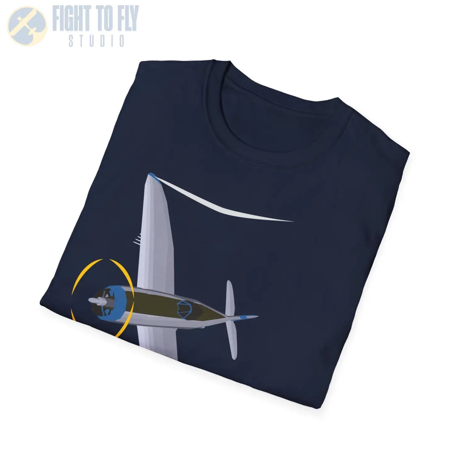 P-47D Thunderbolt (Bubble Canopy) Premium T-Shirt - Pilot gifts - WWII warbird t-shirt