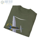 P-47D Thunderbolt (Bubble Canopy) Premium T-Shirt - Pilot gifts - WWII warbird t-shirt