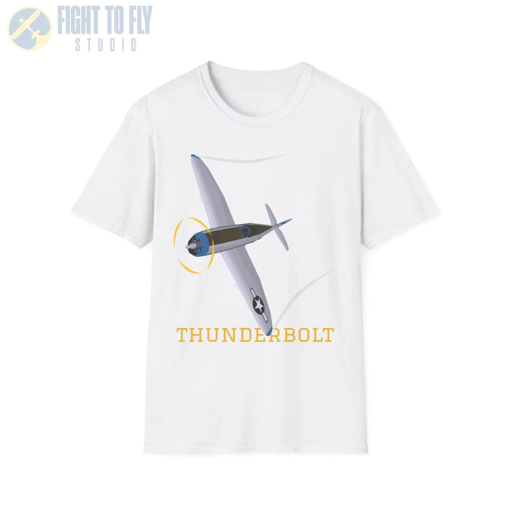 P-47D Thunderbolt (Bubble Canopy) Premium T-Shirt - Pilot gifts - WWII warbird t-shirt