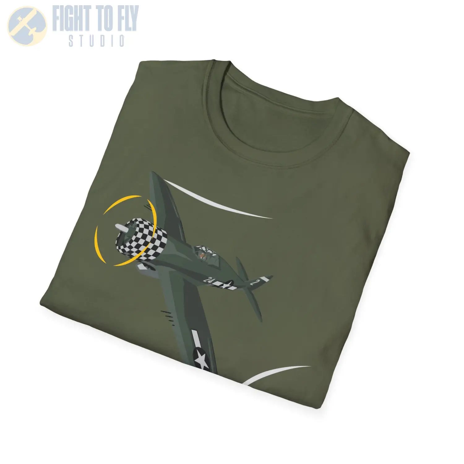 P-47D Thunderbolt (Razorback) Premium T-Shirt - Pilot gifts - WWII warbird t-shirt