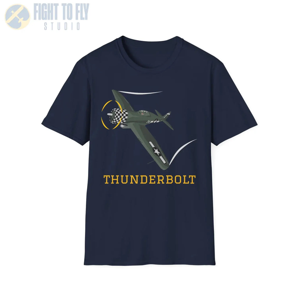 P-47D Thunderbolt (Razorback) Premium T-Shirt - Pilot gifts - WWII warbird t-shirt