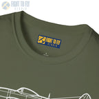 P-47D Thunderbolt T-Shirt - Pilot gifts - WWII warbird t-shirt