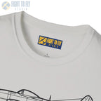P-47D Thunderbolt T-Shirt - Pilot gifts - WWII warbird t-shirt