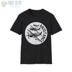P-51 Mustang “Fighter Escort” WWII T-Shirt - Pilot gifts - warbird t-shirt