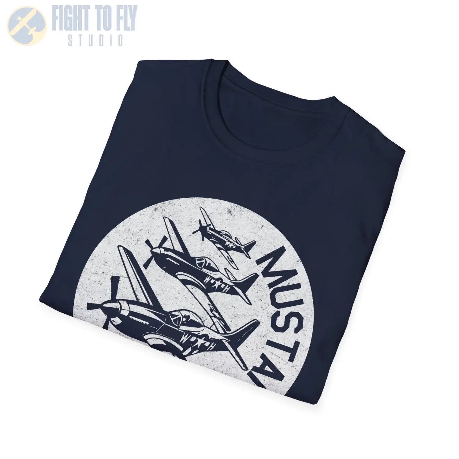 P-51 Mustang “Fighter Escort” WWII T-Shirt - Pilot gifts - warbird t-shirt