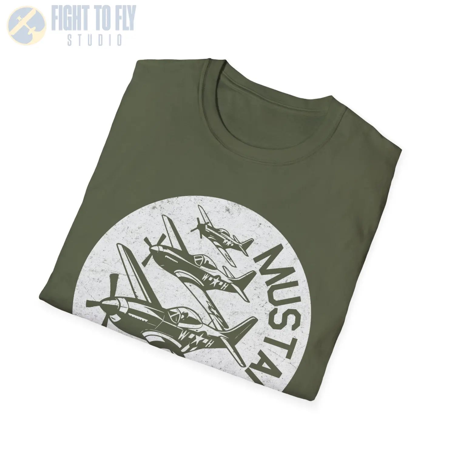 P-51 Mustang “Fighter Escort” WWII T-Shirt - Pilot gifts - warbird t-shirt