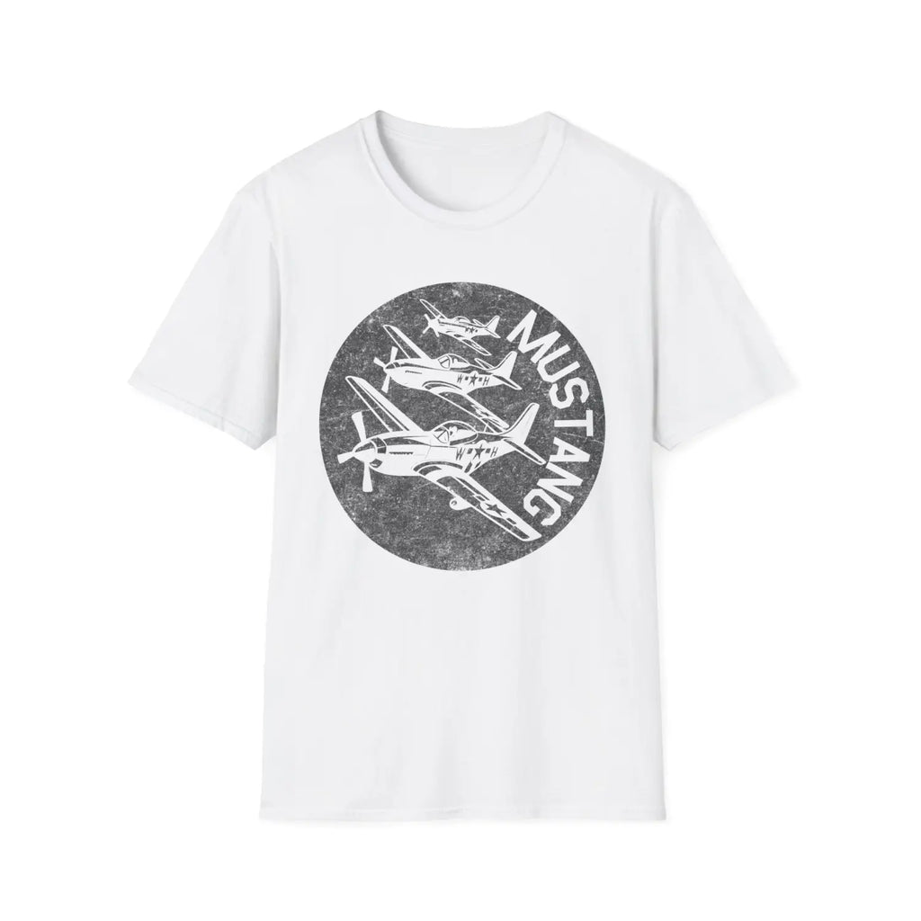 P-51 Mustang “Fighter Escort” WWII T-Shirt - Pilot gifts - warbird t-shirt