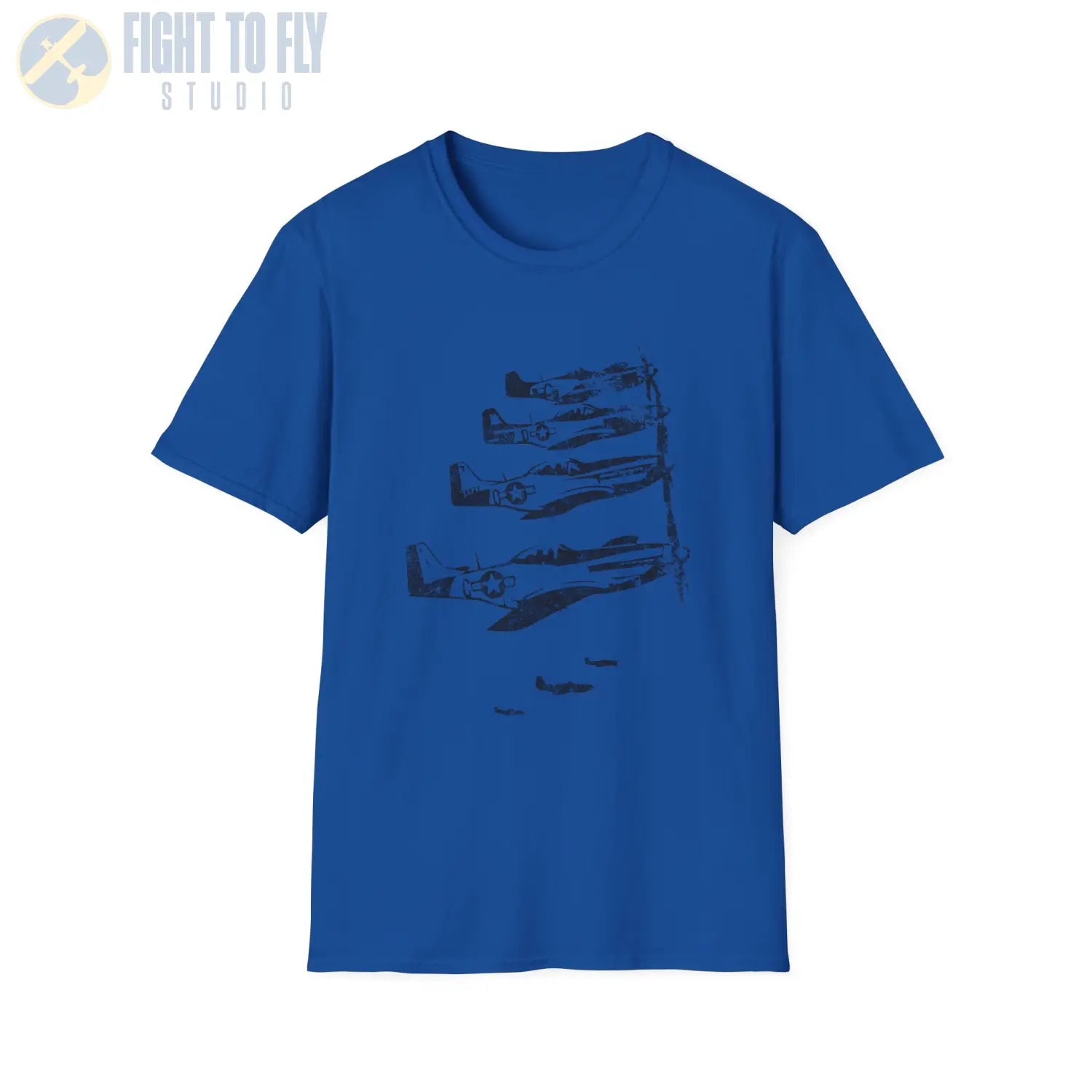 P-51 Mustang “Formation Flight” WWII T-Shirt - Pilot gifts - warbird t-shirt