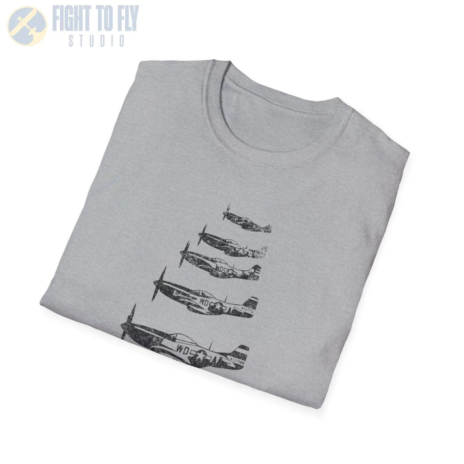 P-51 Mustang “Formation of Legends” WWII T-Shirt - Pilot gifts - warbird t-shirt