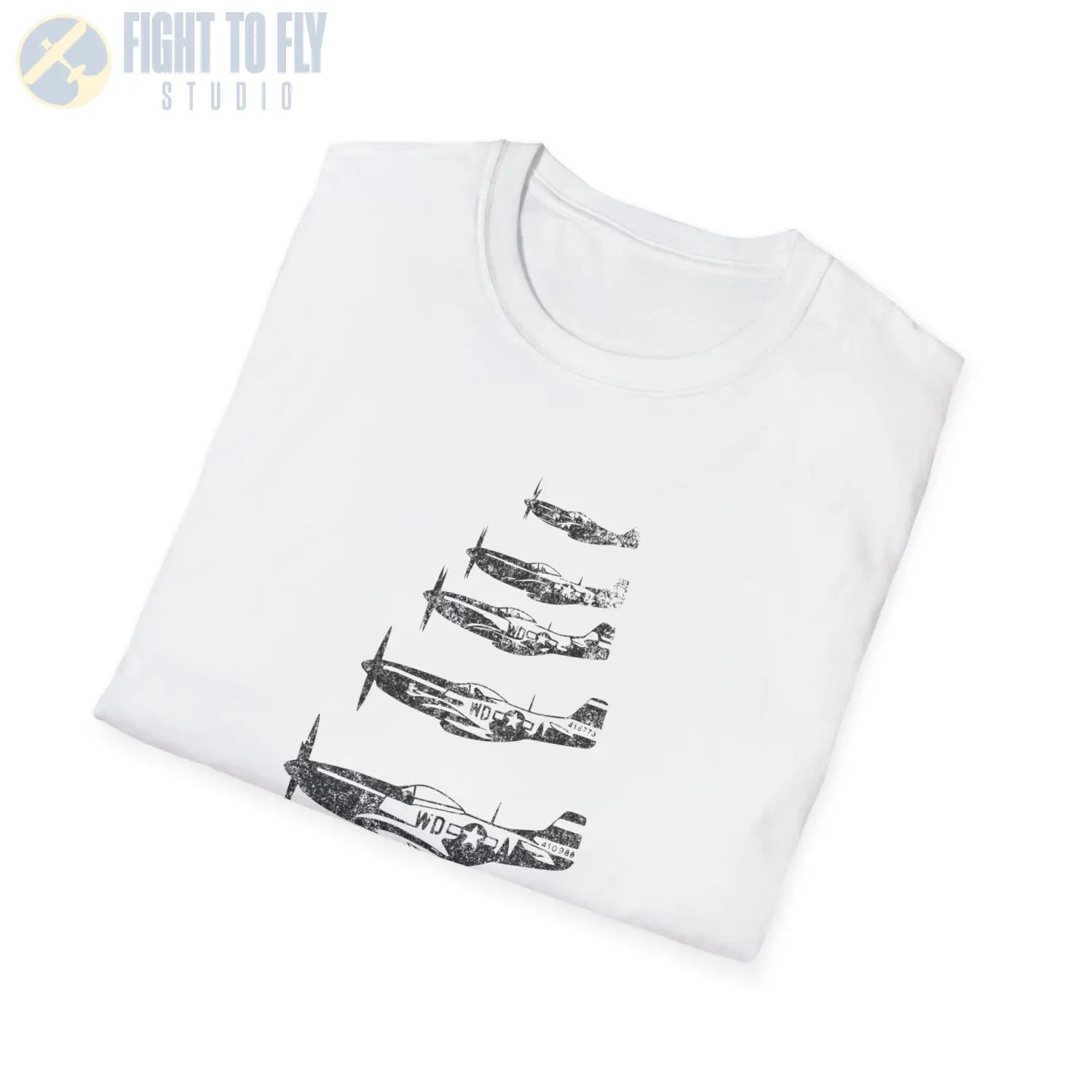 P-51 Mustang “Formation of Legends” WWII T-Shirt - Pilot gifts - warbird t-shirt