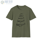 P-51 Mustang “Formation of Legends” WWII T-Shirt - Pilot gifts - warbird t-shirt